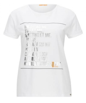 BOSS ORANGE T-Shirt Tafunny Farbe white 100 XS