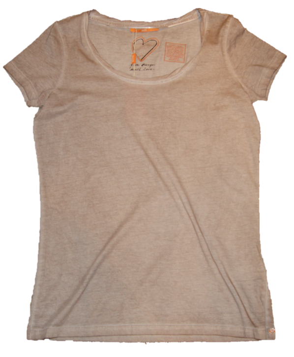 BOSS ORANGE T-SHIRT TAHIRA FARBE BEIGE 022 BOSS ORANGE T-SHIRT TAHIRA FARBE BEIGE 022 S