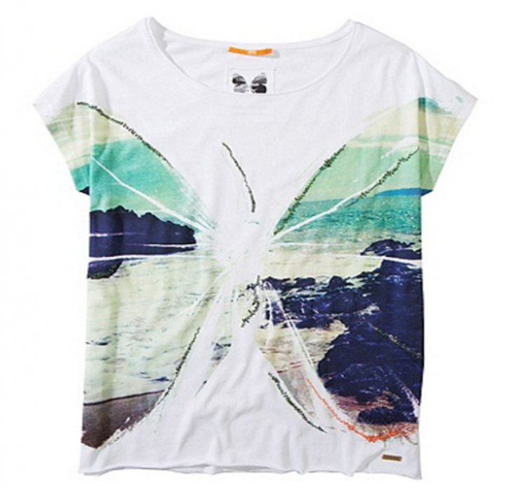BOSS ORANGE T-SHIRT TALMEIRA FARBE WEIß 100 BOSS ORANGE T-SHIRT TALMEIRA FARBE WEIß 100 S