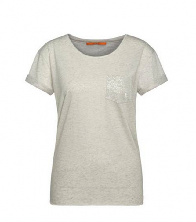 BOSS ORANGE T-SHIRT TAMIASA FARBE GRAU 032 BOSS ORANGE T-SHIRT TAMIASA FARBE GRAU 032 XS