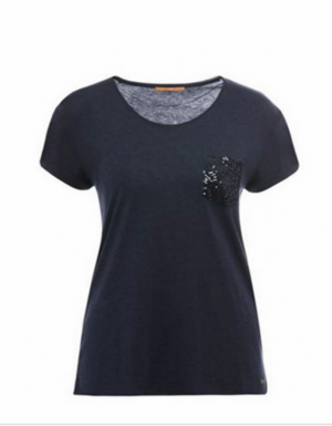BOSS ORANGE T-SHIRT TAMIASA FARBE SCHWARZ 001 XS