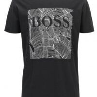 BOSS ORANGE Tee Shirt TARIT 1 mit Druck schwarz 001 BOSS ORANGE Tee Shirt TARIT 1 mit Druck schwarz 001 M
