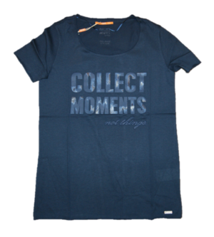 BOSS ORANGE WOMEN TEE TASENSATION FARBE DUNKELBLAU 407 S