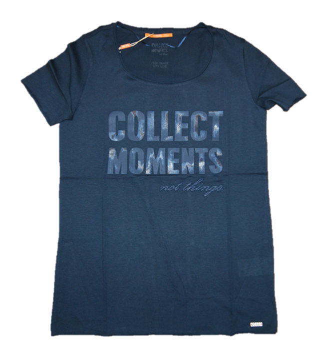 BOSS ORANGE WOMEN TEE TASENSATION FARBE DUNKELBLAU 407 BOSS ORANGE WOMEN TEE TASENSATION FARBE DUNKELBLAU 407 S
