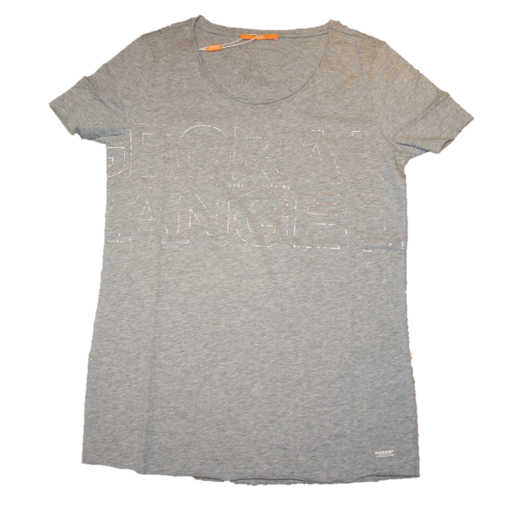 BOSS ORANGE T-SHIRT TASHIRT FARBE GRAU 034 BOSS ORANGE T-SHIRT TASHIRT FARBE GRAU 034 XS