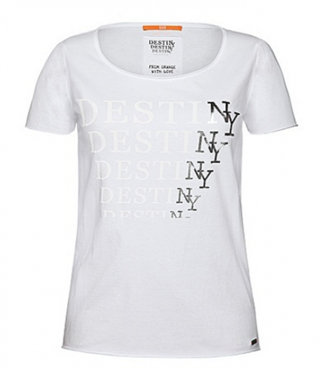 BOSS ORANGE T-SHIRT TASHIRT FARBE WHITE 100 BOSS ORANGE T-SHIRT TASHIRT FARBE WHITE 100 XS