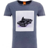 BOSS ORANGE T-SHIRT TASTEFUL 1 FARBE DUNKELBLAU 406 BOSS ORANGE T-SHIRT TASTEFUL 1 FARBE DUNKELBLAU 406 M