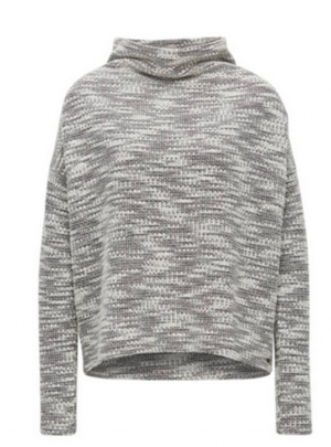 BOSS ORANGE Relaxed-Fit Grobstrick-Pullover TATURTLE aus Material-Mix mit Stehkragen Farbe 996 XS