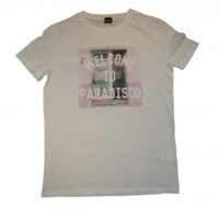 BOSS Relaxed-Fit T-Shirt Tauno 3 aus reiner Baumwolle mit Grafik-Print weiss 100 BOSS Relaxed-Fit T-Shirt Tauno 3 aus reiner Baumwolle mit Grafik-Print weiss 100 M