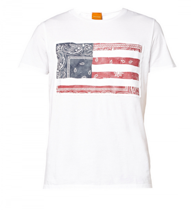 BOSS ORANGE TEE -SHIRT TAYE 2 FARBE WHITE 100 BOSS ORANGE TEE -SHIRT TAYE 2 FARBE WHITE 100 S