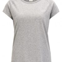 BOSS ORANGE Slogan T-Shirt TEEDAY in gewaschener Baumwolle Jersey Farbe grau 040 XS