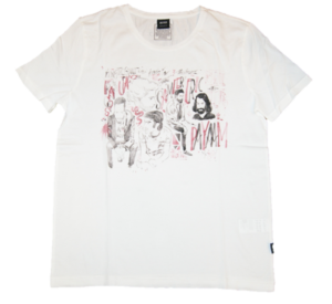BOSS BLACK TEE SHIRT TEMI 65 FARBE WHITE 100 S