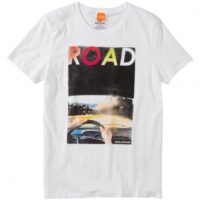 BOSS ORANGE T-SHIRT TEMYO 7 FARBE WEISS 100 S