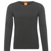 BOSS ORANGE SWEAT TERRIS 1 FARBE ANTHRAZIT 012 S
