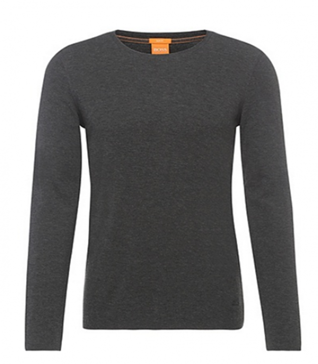 BOSS ORANGE SWEAT TERRIS 1 FARBE ANTHRAZIT 012 BOSS ORANGE SWEAT TERRIS 1 FARBE ANTHRAZIT 012 S