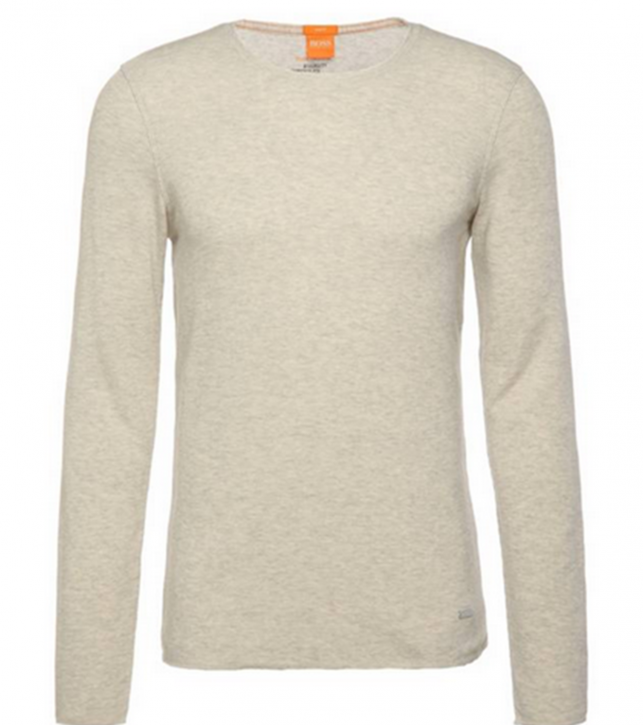 BOSS ORANGE SWEAT TERRIS 1 Farbe  Open white 110 BOSS ORANGE SWEAT TERRIS 1 Farbe  Open white 110 S