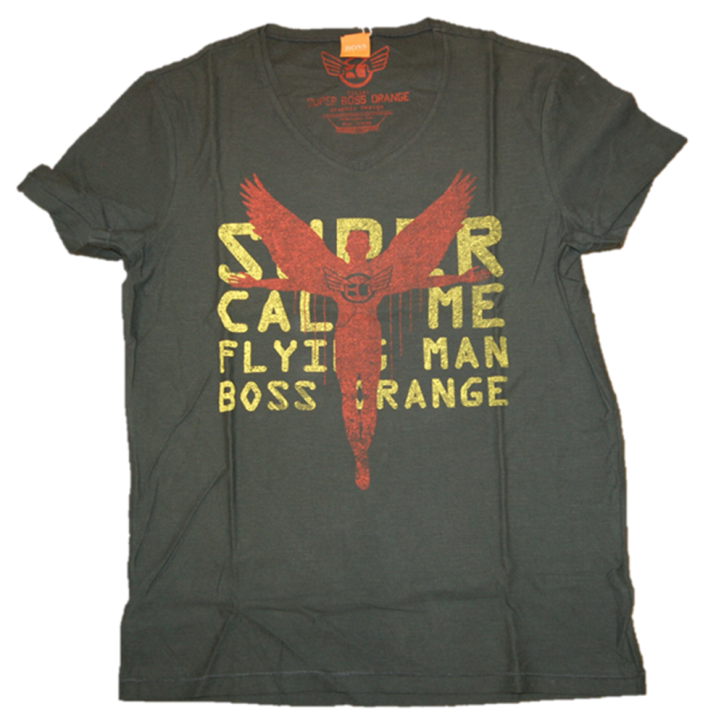 BOSS ORANGE T-SHIRT THORNTON FARBE OLIV 027 GR S BOSS ORANGE T-SHIRT THORNTON FARBE OLIV 027 GR S