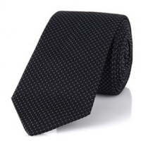 HUGO KRAWATTE TIE 6 CM FARBE 001 GEPUNKTET HUGO KRAWATTE TIE 6 CM FARBE 001 GEPUNKTET