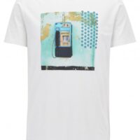 BOSS Regular-Fit T-Shirt Timen 1 aus Pima-Baumwolle mit Print weiss 100 BOSS Regular-Fit T-Shirt Timen 1 aus Pima-Baumwolle mit Print weiss 100 M