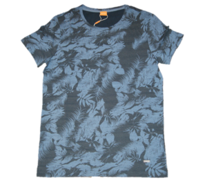 BOSS ORANGE TEE SHIRT TINUS FARBE BLAU 456 S