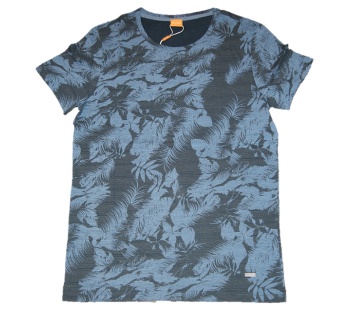 BOSS ORANGE TEE SHIRT TINUS FARBE BLAU 456 BOSS ORANGE TEE SHIRT TINUS FARBE BLAU 456 S