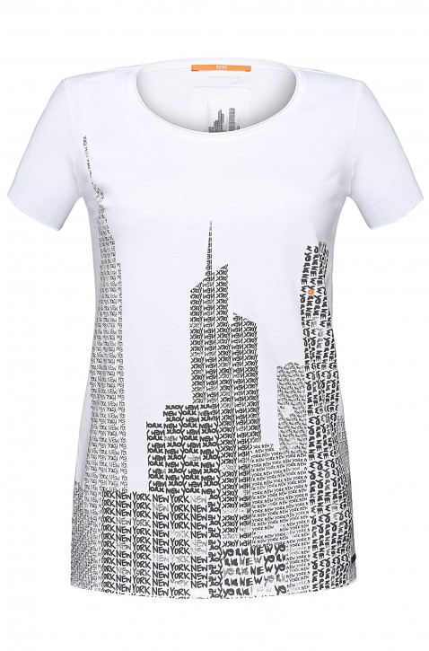 BOSS ORANGE T-SHIRT TISHIRT FARBE WEISS 100 BOSS ORANGE T-SHIRT TISHIRT FARBE WEISS 100 S