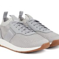 BOSS Sneakers TITANIUM_ RUNN_ SCAFE aus Material-Mix mit nachhaltigem S.Café®-Garn grau 050 BOSS Sneakers TITANIUM_ RUNN_ SCAFE aus Material-Mix mit nachhaltigem S.Café®-Garn grau 050
