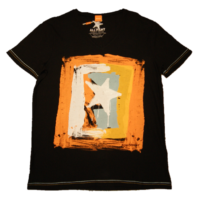 BOSS ORANGE  T-SHIRT TOLSTAY 3 FARBE SCHWARZ 001 GR. L