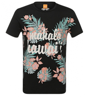 BOSS ORANGE T-SHIRT TOMSIN 6 FARBE SCHWARZ 001 S