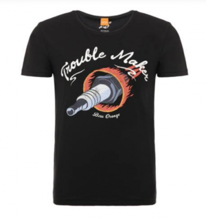 BOSS ORANGE T-SHIRT TOOLBOX 1 FARBE SCHWARZ 001 M