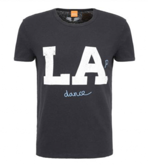 BOSS ORANGE T-SHIRT TOUCHBACK 1 FARBE SCHWARZ 001 M