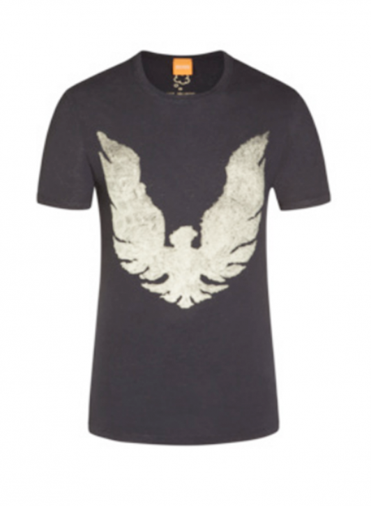 BOSS ORANGE T-SHIRT TOUCHBACK 2 FARBE DUNKELBLAU 406 BOSS ORANGE T-SHIRT TOUCHBACK 2 FARBE DUNKELBLAU 406