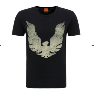BOSS ORANGE T-SHIRT TOUCHBACK 2 FARBE SCHWARZ 001