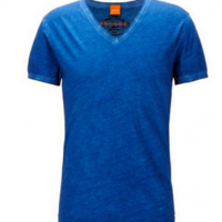 BOSS ORANGE T-Shirt Toulouse Farbe blau 420 BOSS ORANGE T-Shirt Toulouse Farbe blau 420 S