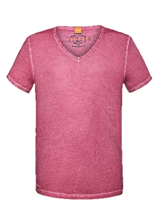 BOSS ORANGE T-SHIRT TOULOUSE FARBE DUNKEL LILA 505 BOSS ORANGE T-SHIRT TOULOUSE FARBE DUNKEL LILA 505 S