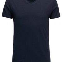 BOSS ORANGE TRACE Regular-Fit T-Shirt aus Baumwolle mit V-Ausschnitt dunkelblau 404 BOSS ORANGE TRACE Regular-Fit T-Shirt aus Baumwolle mit V-Ausschnitt dunkelblau 404 S