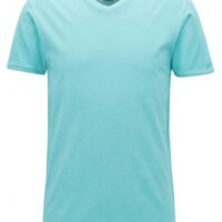 BOSS ORANGE TRACE Regular-Fit T-Shirt aus Baumwolle mit V-Ausschnitt türkis 442 BOSS ORANGE TRACE Regular-Fit T-Shirt aus Baumwolle mit V-Ausschnitt türkis 442 S