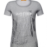 BOSS ORANGE T-SHIRT TASENSATION FARBE GRAU 032 BOSS ORANGE T-SHIRT TASENSATION FARBE GRAU 032 S