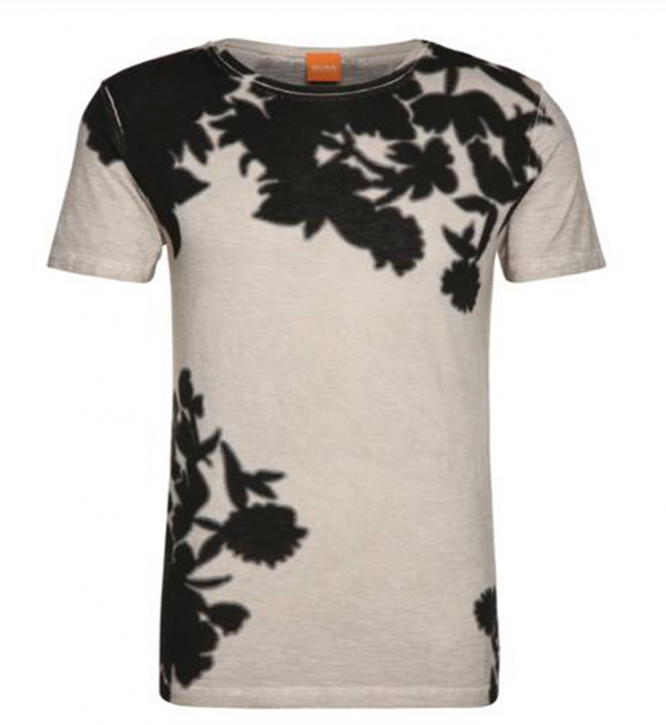 BOSS ORANGE T-SHIRT TRUSTED FARBE HELLGRAU 065 BOSS ORANGE T-SHIRT TRUSTED FARBE HELLGRAU 065 M