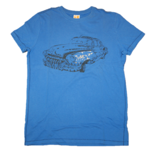BOSS ORANGE TEE SHIRT TUAN FARBE BLAU 422 S