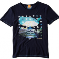 BOSS ORANGE T-SHIRT TWIG 6 FARBE BLAU 404 BOSS ORANGE T-SHIRT TWIG 6 FARBE BLAU 404 S