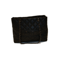 Mario Valentino Valentino by Damen Licia Tote, Schwarz (Nero), 14x28x40 cm