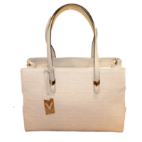 VALENTINO BY MARIO VALENTINO LOGO PRINT TASCHE LILY FARBE OFF WHITE