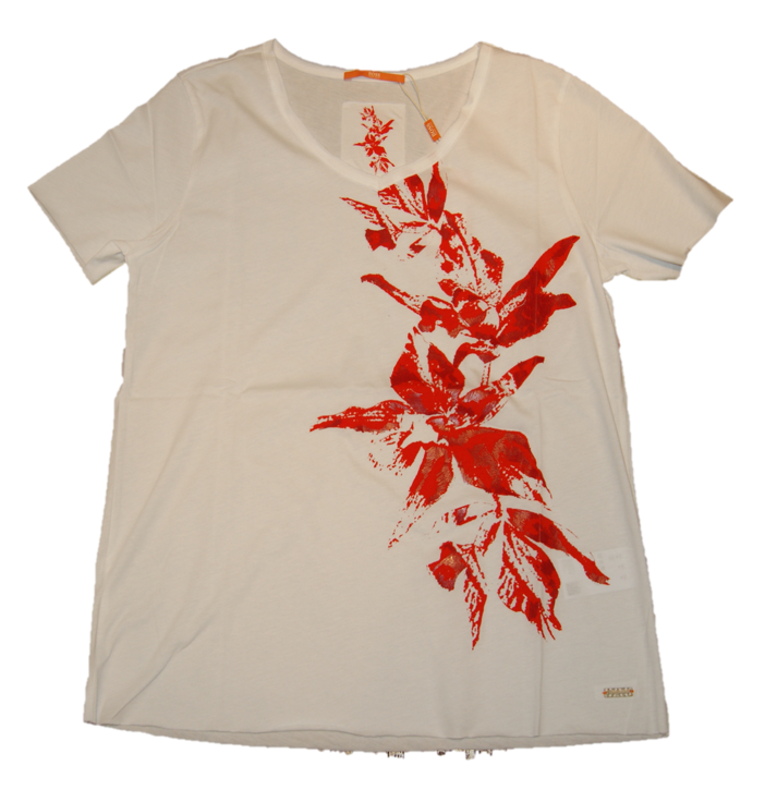 BOSS ORANGE TEE SHIRT VASHIRT FARBE WEISS 998 BOSS ORANGE TEE SHIRT VASHIRT FARBE WEISS 998 XS