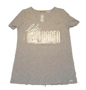 BOSS ORANGE T-SHIRT VASHIRT FARBE GRAU 032 XS