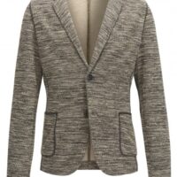 BOSS Slim-Fit Sakko Walentino aus meliertem Material-Mix mit Baumwolle grau 051 BOSS Slim-Fit Sakko Walentino aus meliertem Material-Mix mit Baumwolle grau 051 S