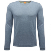 BOSS ORANGE PULLOVER WANNA FARBE HELLLBLAU 053 S