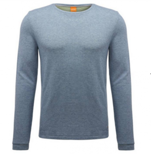 BOSS ORANGE PULLOVER WANNA FARBE HELLLBLAU 053 S