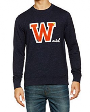 BOSS ORANGE SWEATSHIRT WARIETY FARBE BLAU 404 S