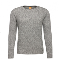 BOSS ORANGE PULLOVER WAYY FARBE GRAU 051 S